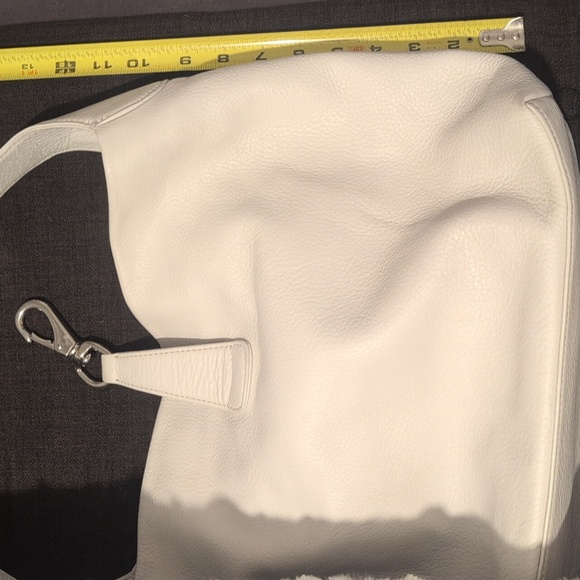 Dooney & Bourke Taupe Leather Shoulder Bag - Picture 5 of 9